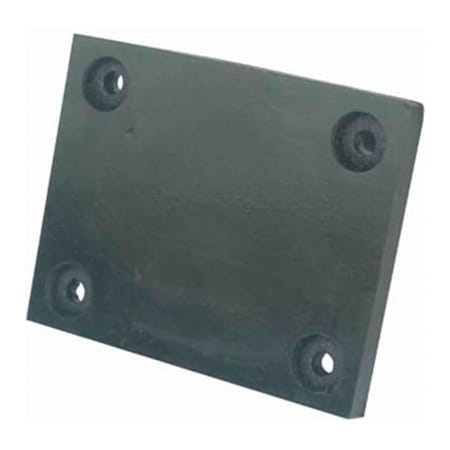 Integrated Supply Network Main Resource Lift Pads For Rotary SPO12, Heavy Die Cut Material, 4" X 3 1/4" X 1", 4 Pack LP609